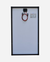 enjoysolar&reg; Monokristallines Solarmodul 150W 12V (Schwarzer Rahmen)