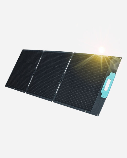 enjoy solar&reg; Foldable solar panel Helios series solar bag, 150W / 12V