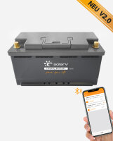 SolarV&reg; Lithium Batterie LiFePO4 Batterien 12.8V...