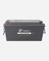 SolarV&reg; Lithium Batterie LiFePO4 BMS integriert 12,8V...