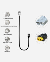 enjoy solar&reg; Professional Anderson Solar Stecker auf XT60 Kabel, ideal f&uuml;r den Anschluss von faltbaren Solarmodulen an Powerstation