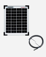 enjoysolar&reg; Monocrystalline Solar panel 5W 12V +...