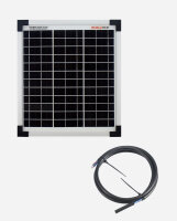 enjoysolar&reg; Monocrystalline Solar panel 10W 12V+...