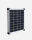 enjoysolar&reg; Monokristallines Solarmodul 20W 12V + 2-adriges Solarkabel 1m*1mm&sup2;