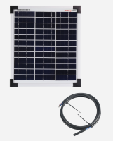 enjoysolar&reg; Polycrystalline Solar panel 10W 12V+2...
