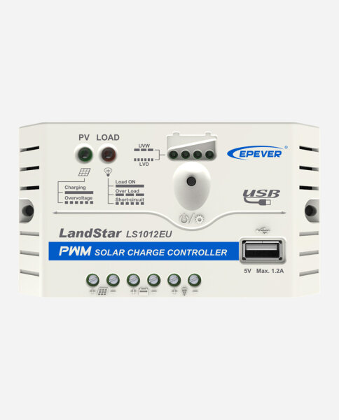 EPEVER&reg;PWM Laderegler LS-EU Serie | 5A/10A, 30V; 12VDC