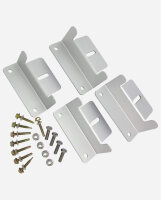 enjoysolar&reg; 4 pieces aluminum solar modules Z-Bracket...