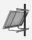 enjoysolar&reg; Alu Masthalterung f&uuml;r Einzelpanel 100-680mm inkl.aller Schrauben und Muttern - (0% Mwst)