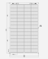 enjoysolar&reg; ETFE-PCB Marine Solarmodul 200W/24V - (0% Mwst)