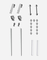 enjoysolar&reg; aluminum PV-mounting for balcony power plant adjusable - (0% Mwst)