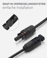 enjoy solar&reg; Solar Stecker 2Fach/3Fach/4Fach mit Kabelverl&auml;ngerung - (0% Mwst)