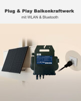 APsystems&reg; Mikrowechselrichter EZ1-SPE 400W inkl. integrierter WLAN & Bluetooth f&uuml;r Balkonkraftwerk