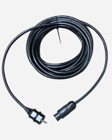 enjoy solar&reg; 3m-20m, 3*2,0mm&sup2; Mikrowechselrichter Netz Anschlusskabel Betteri&reg; BC01 auf Schuko