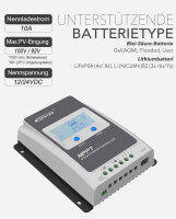 EPEVER&reg;MPPT Laderegler Tracer 1210AN G3,10A, 12V/24VDC neue Version