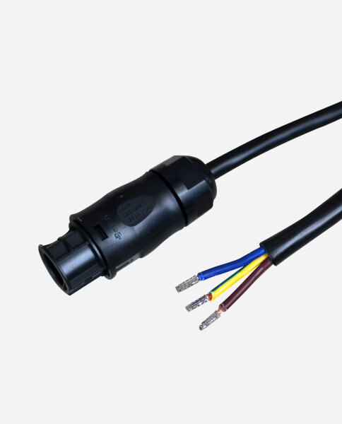 enjoy solar&reg; 10m; 3*2,0mm&sup2; Mikrowechselrichter Netz Anschlusskabel Betteri&reg; BC01 auf Schuko