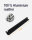 enjoy solar&reg; Aluminium PV Mounting Bracket (Vertical) &ndash; Secure Installation of Solar Panels on Walls, Facades & RVs (including nuts and bolts)