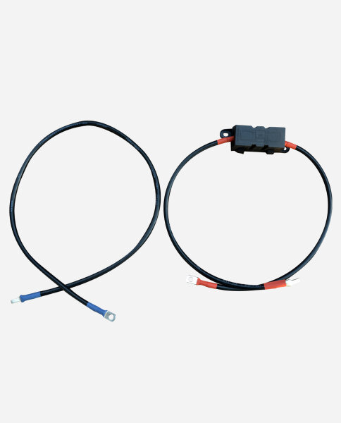 enjoysolar&reg; Batteriekabel 1m/2m 16mm&sup2; mit Hochstromladeregler, Laderegler zur Batterie (40A - 60A)