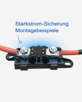 enjoysolar&reg; Batteriekabel 1m/2m 35mm&sup2; mit Hochstromladeregler, Laderegler zur Batterie (ab 100A)