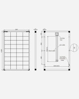 enjoysolar&reg;Polycrystalline solar module 100W 12V