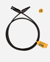 HISkon&reg; 6mm&sup2; extension cable MC4 to MC4...