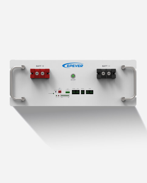 EPEVER&reg; Lithium Battery LiFePO4 Batteries 51.2V 100Ah &ndash; integrated BMS, A-Grade LiFePO4-Cells, Rack-mountable - (0% Mwst)