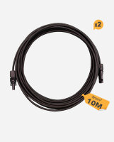 HISkon&reg; 4mm&sup2; Verl&auml;ngerungskabel MC4 auf MC4 Stecker 1m /2m/3m/5m/8m/10m