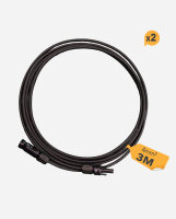 HISkon&reg; 4mm&sup2; Verl&auml;ngerungskabel MC4 auf MC4 Stecker 1m /2m/3m/5m/8m/10m