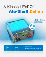 EPEVER&reg; Lithium Batterie LiFePO4 Batterien 48V/51,2V 100Ah/205Ah - BMS integriert, A-Klasse LiFePO4-Zellen, Batteriegestell-Montage  - (0% Mwst)