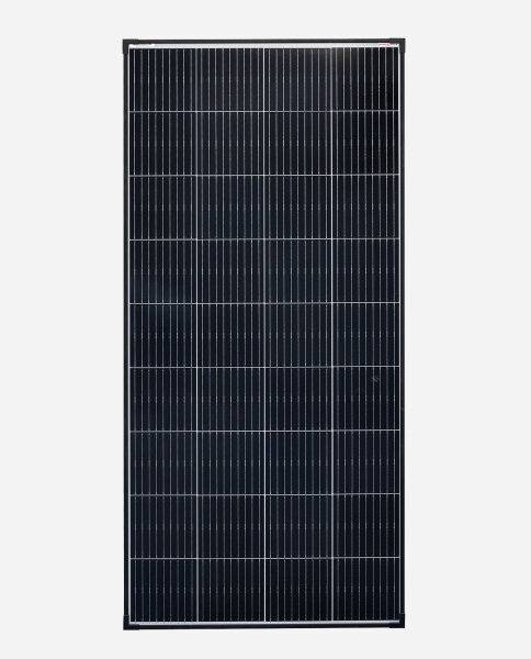 enjoysolar&reg; Monocrystalline Solar panel 180W 12V (Black Frame)