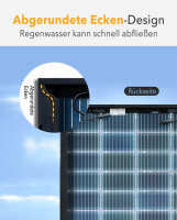 enjoy solar&reg; Bifaziales PERC Monokristallines Solarmodul, 182mm Solarzellen, 210W 12V- (0% Mwst)