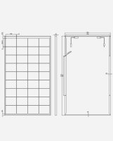enjoy solar&reg; Bifaziales PERC Monokristallines Solarmodul, 182mm Solarzellen, 210W 12V- (0% Mwst)