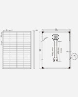 enjoy solar&reg;PERC Monokristallines Solarmodul, 182mm Solarzellen , 10Busbars, 100W 36V (0% MwSt)