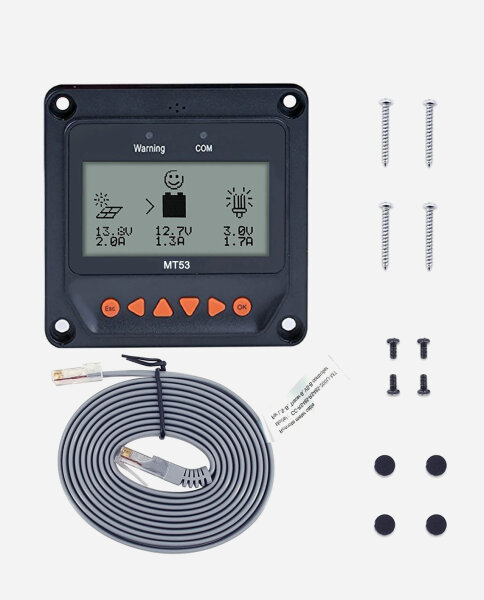 EPEVER&reg; MT53 Fernbedienung Kompatibel mit IT-NC G3 Serie und ET-NC G3 Serie