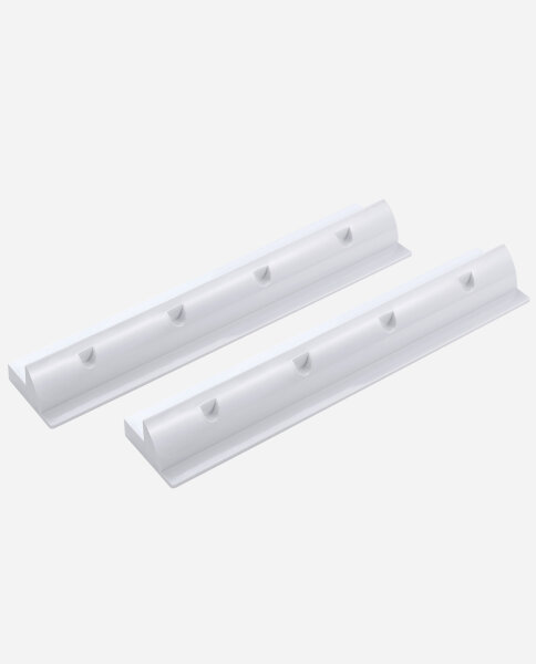 enjoy solar&reg; ABS solar panel mounting bracket 550mm, 680mm White/Black - (0% VAT)