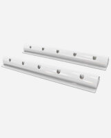 enjoy solar&reg; ABS solar panel mounting bracket 550mm, 680mm White/Black - (0% VAT)
