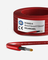 enjoy solar&reg; Solarkabel PLUS 6mm&sup2; inrot