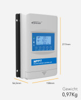 EPEVER&reg;XTRA N  G3 MPPT Solar Laderegler, 20A,100V