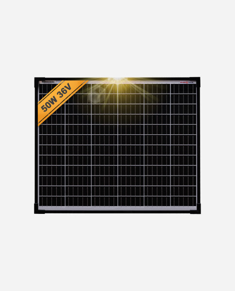 enjoy solar&reg;PERC Monocrystalline Solar panel, 182mm solar cells, 10Busbars, 50W 36V