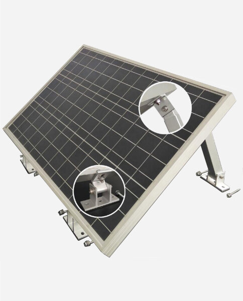 enjoysolar&reg; Master aluminum bracket with adjustable angle of inclination 10&deg; -30&deg; (including all nuts and bolts)