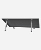 enjoysolar&reg; Master aluminum bracket with adjustable angle of inclination 10&deg; -30&deg; (including all nuts and bolts)