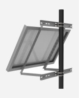 enjoysolar&reg; aluminum mast bracket inclination for...