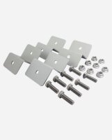 enjoysolar&reg; 4 St&uuml;ck Aluminium...